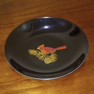 Couroc Bowl with Cardinal - Vintage!